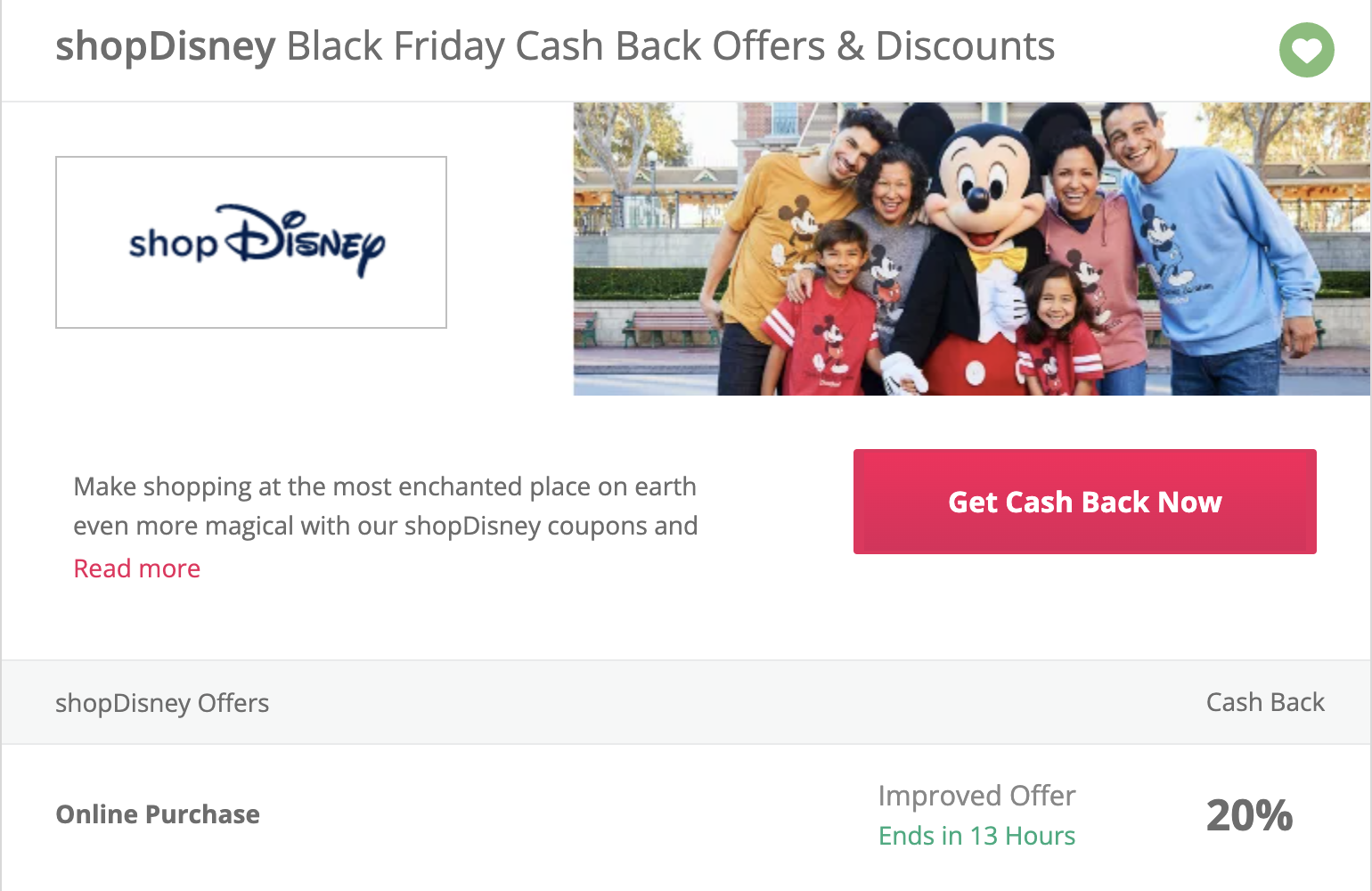 You are currently viewing Stack 20% cash back on Disney Black Friday sale: Great day to shop online for Disney items