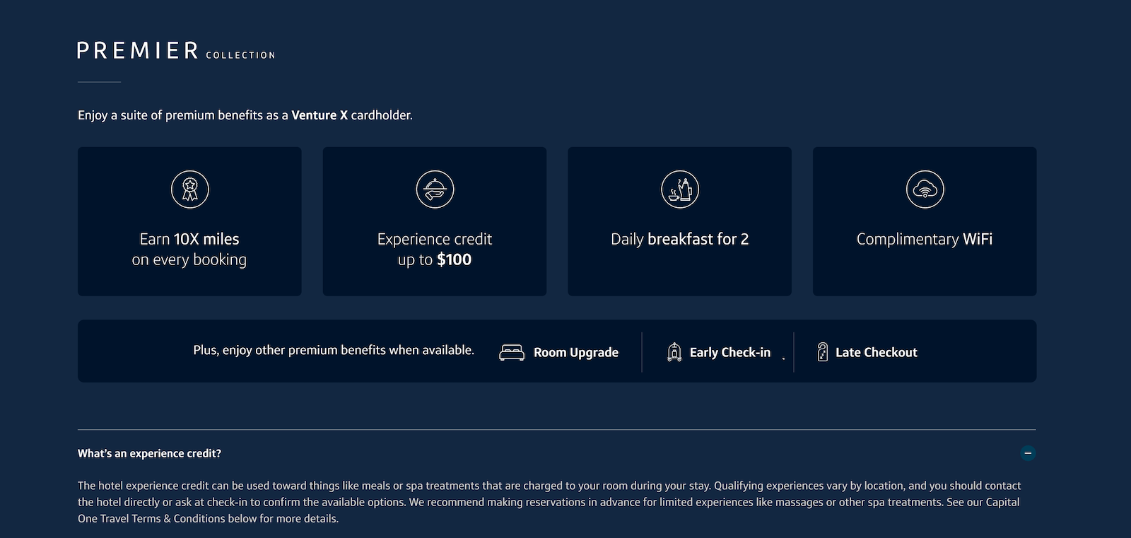 You are currently viewing Capital One Premier Collection now live: Get free breakfast, experience credits and room upgrades on hotel bookings