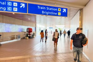 Read more about the article Brightline unveils new Orlando Airport train station, with service expected to begin this summer