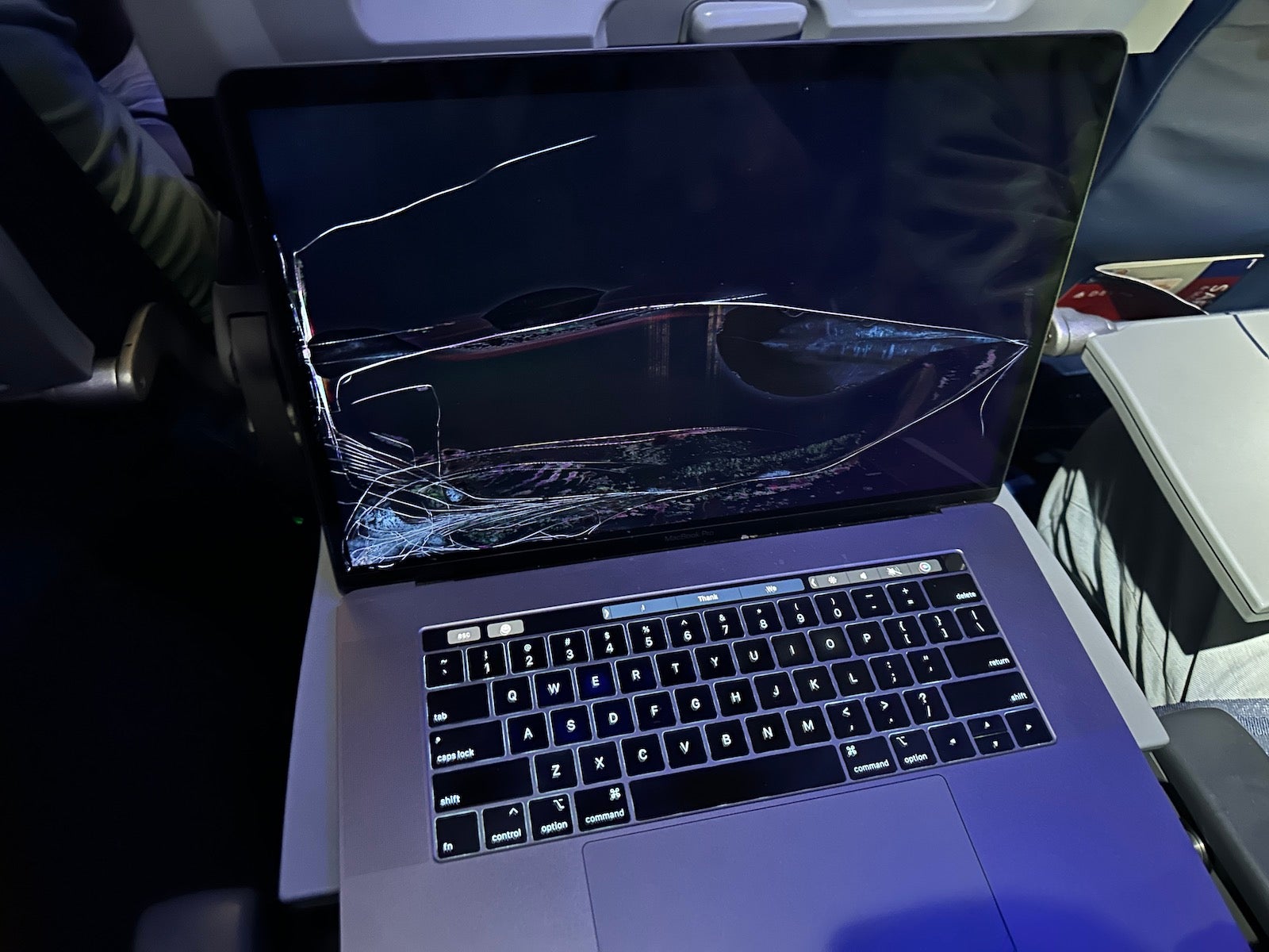 You are currently viewing Whose fault is it when your laptop is destroyed by another passenger on a flight?