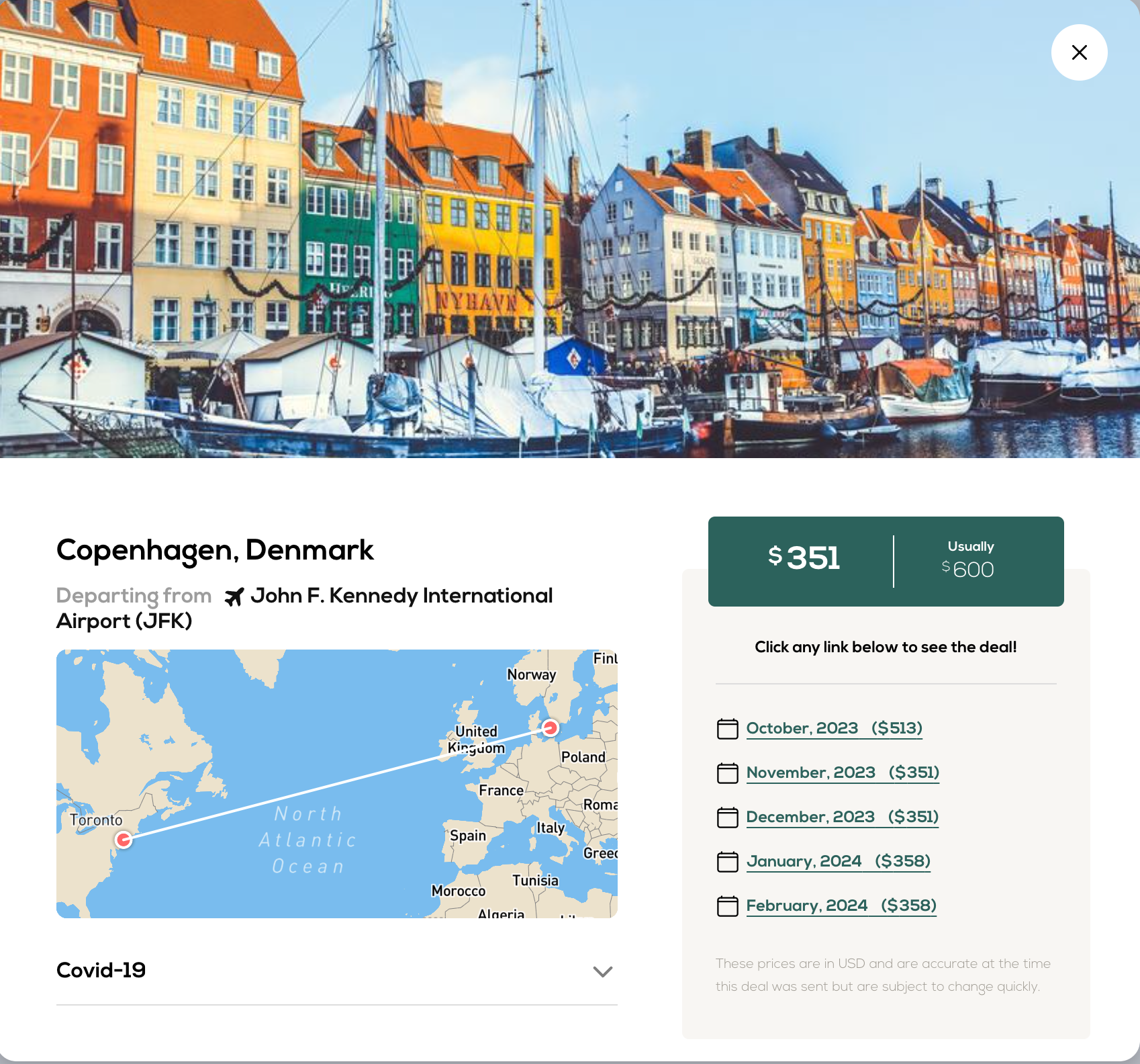 You are currently viewing Visit Copenhagen this fall or winter for less than $400 round trip on Icelandair