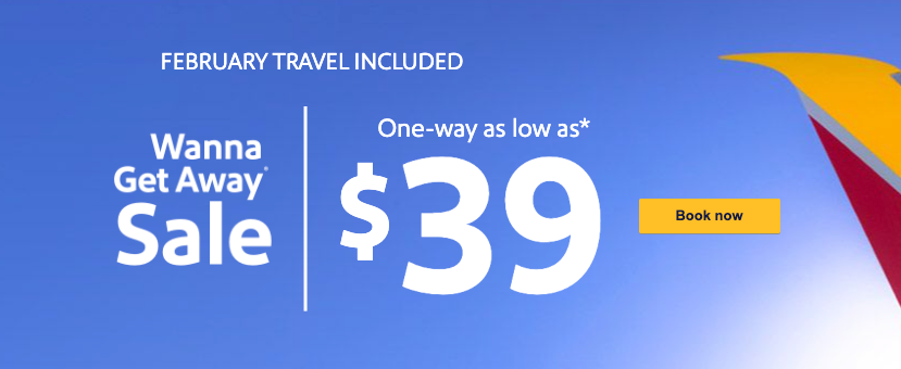 You are currently viewing Southwest sale: one-way flights as low as $39