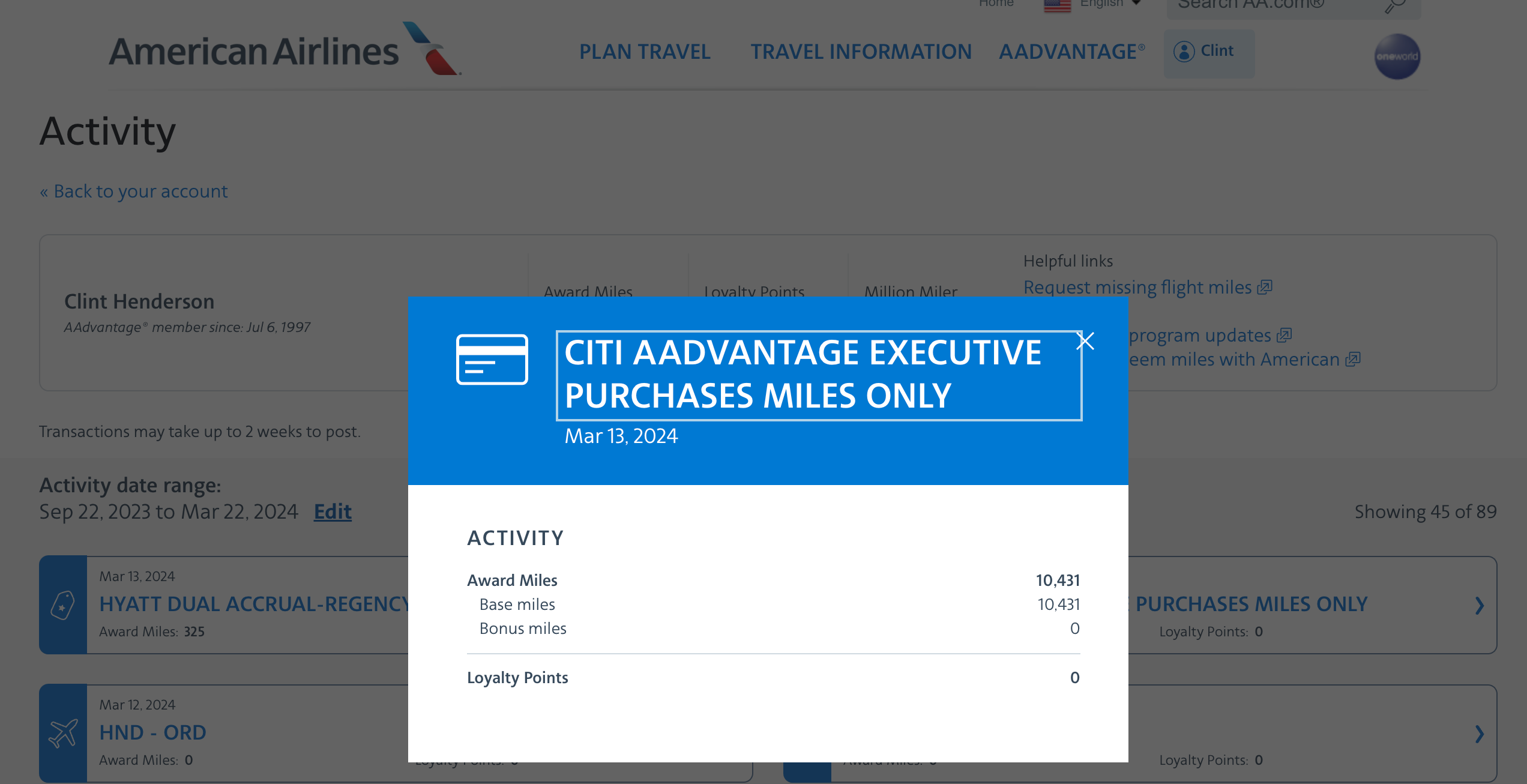 You are currently viewing Yes, your American AAdvantage Loyalty Points are still coming: Here’s what we know
