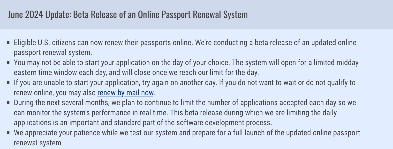 You are currently viewing Online passport renewals have resumed – here’s what to know