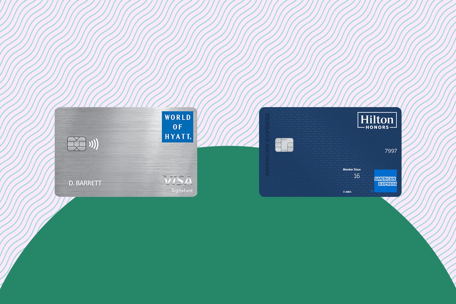 Read more about the article World of Hyatt card vs. Hilton Surpass card: Battle of the mid-tier hotel credit cards