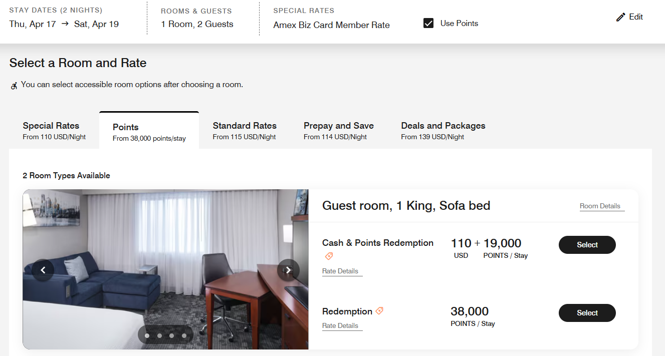 You are currently viewing How and why to book a Marriott cash and points reservation