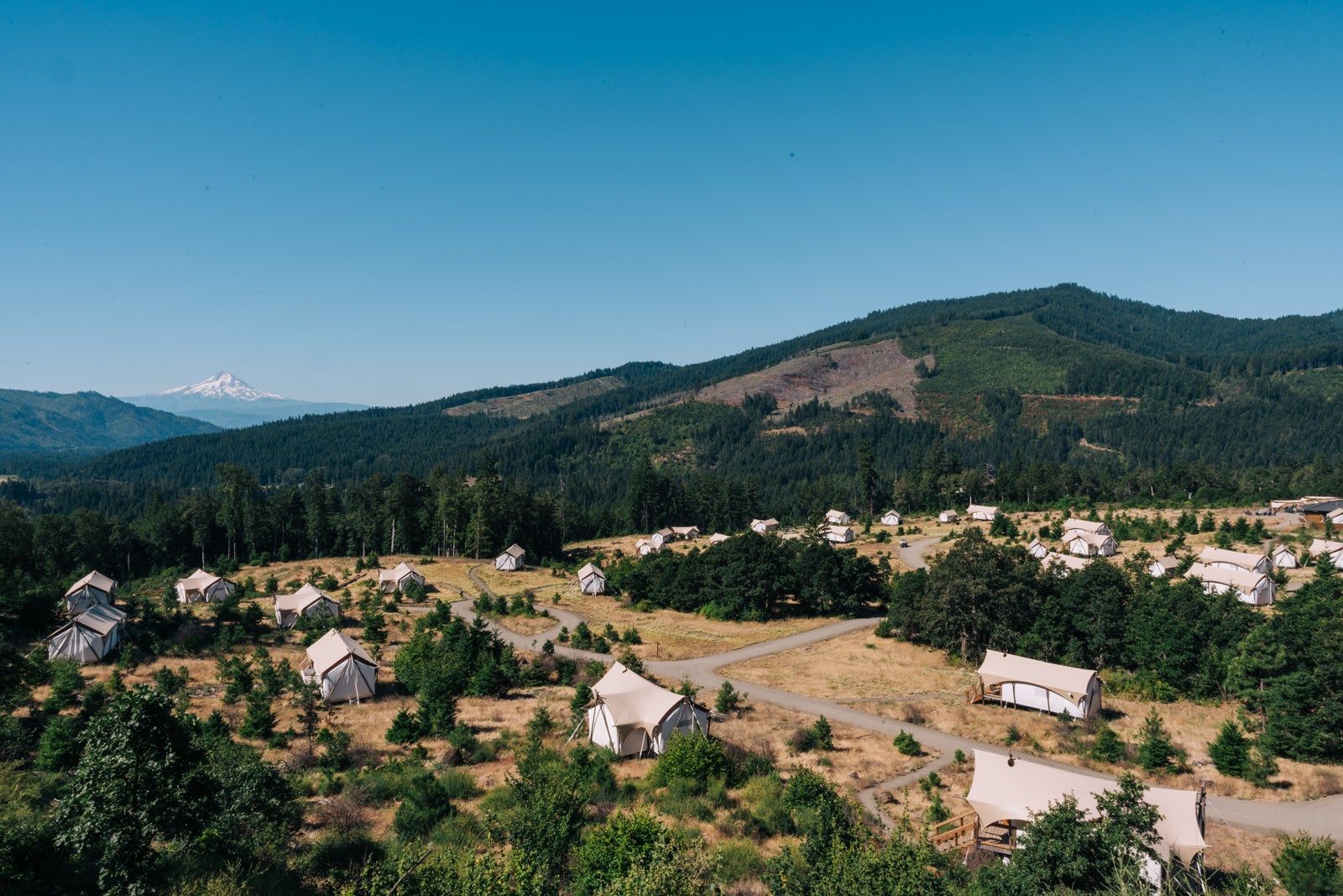 Read more about the article First look: Under Canvas Columbia River Gorge brings points travel to one of the Pacific Northwest’s natural wonders