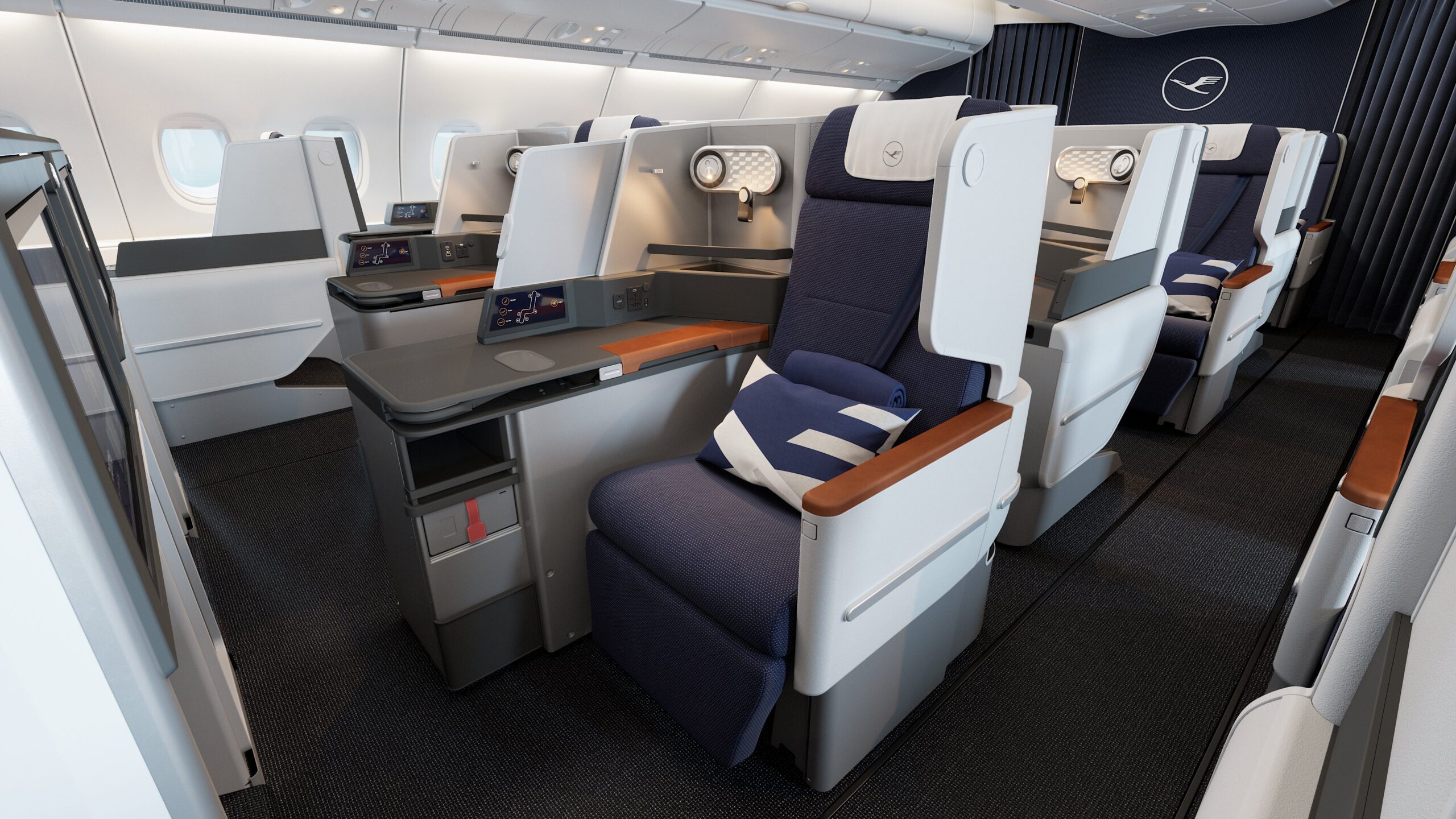 You are currently viewing Lufthansa’s first Airbus A380 with upgraded business class debuts on flight to LAX