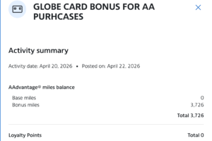Read more about the article I just earned 20,000 American Airlines Loyalty Points with 1 flight — here’s how