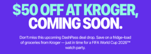 Read more about the article Save $50 on a $100 cart of groceries with 1-day DoorDash DashPass deal drop