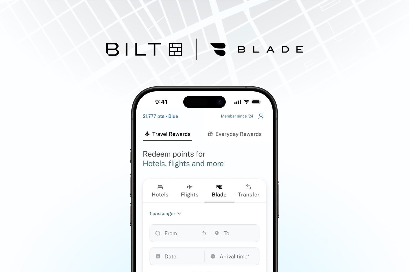 You are currently viewing The wait is over: Blade flights are now bookable using Bilt Cash